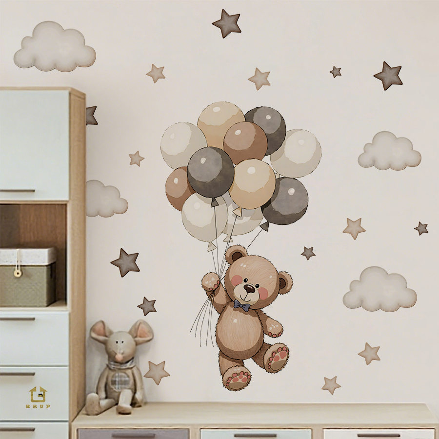 Adorables calcomanías de pared - Baby Nursery Labels reseña y precio