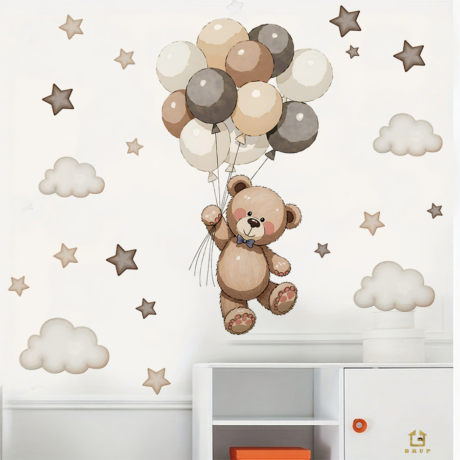 Adorables calcomanías de pared - Baby Nursery Labels reseña y precio
