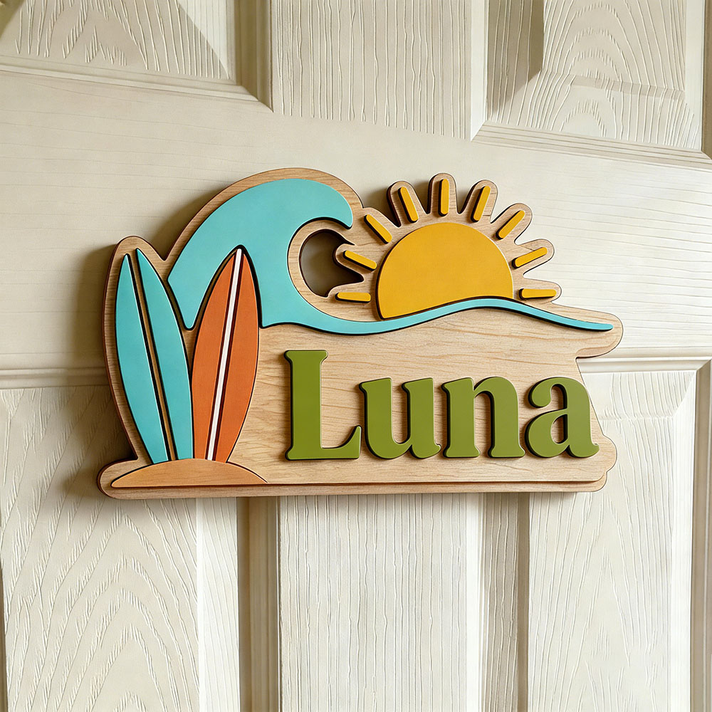 Letrero de puerta personalizad - Baby Nursery Baby reseña y precio