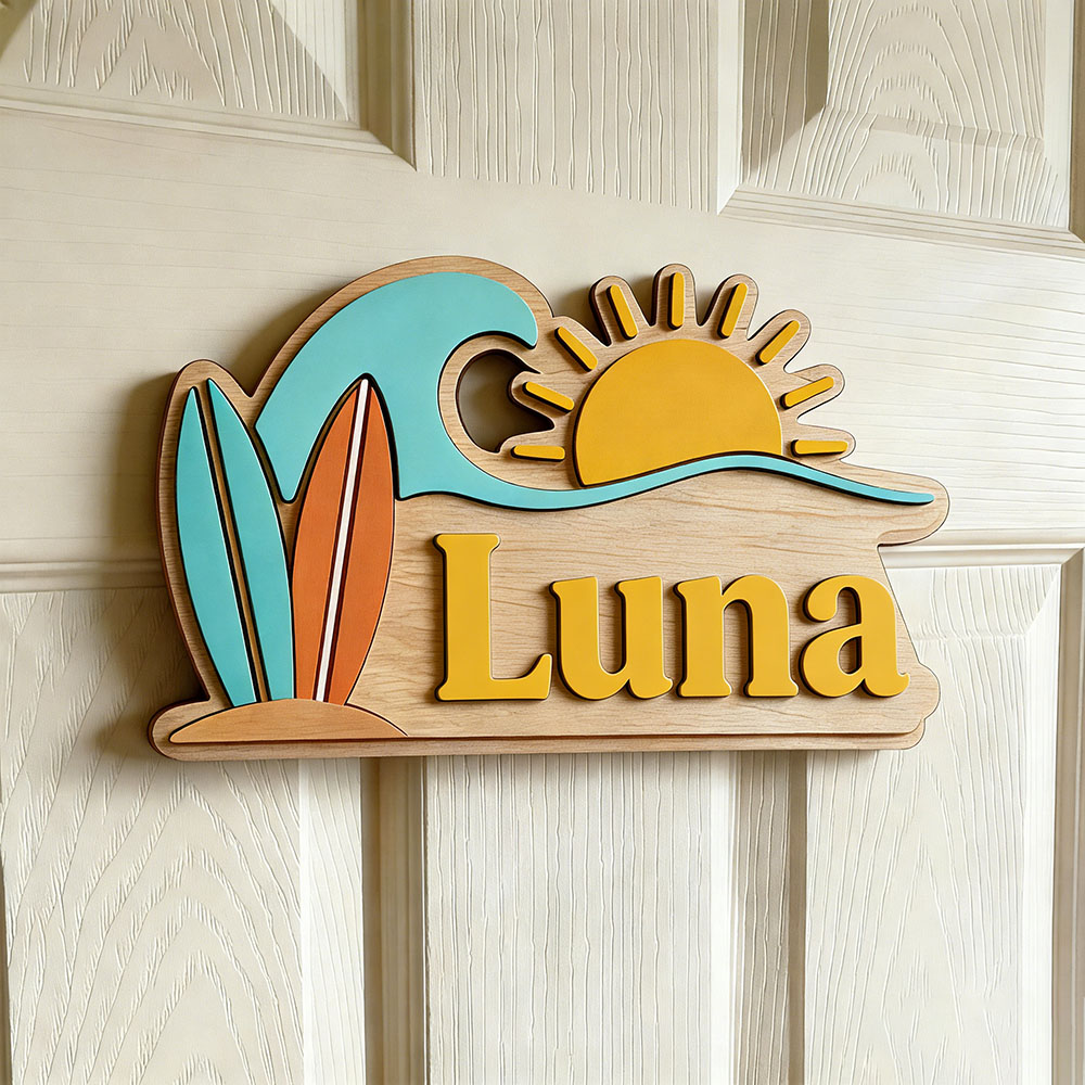 Letrero de puerta personalizad - Baby Nursery Baby reseña y precio