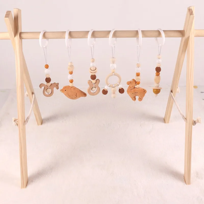 Juguetes de madera para bebé,  - Baby Nursery Hospital reseña y precio