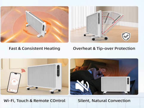 Calentador Eléctrico Radiante  - Baby Nursery Baby reseña y precio