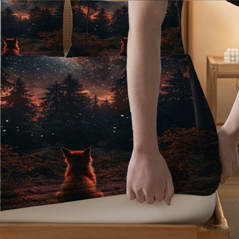 Sábana y Protector de Colchón  - Baby Nursery Forest Theme reseña y precio