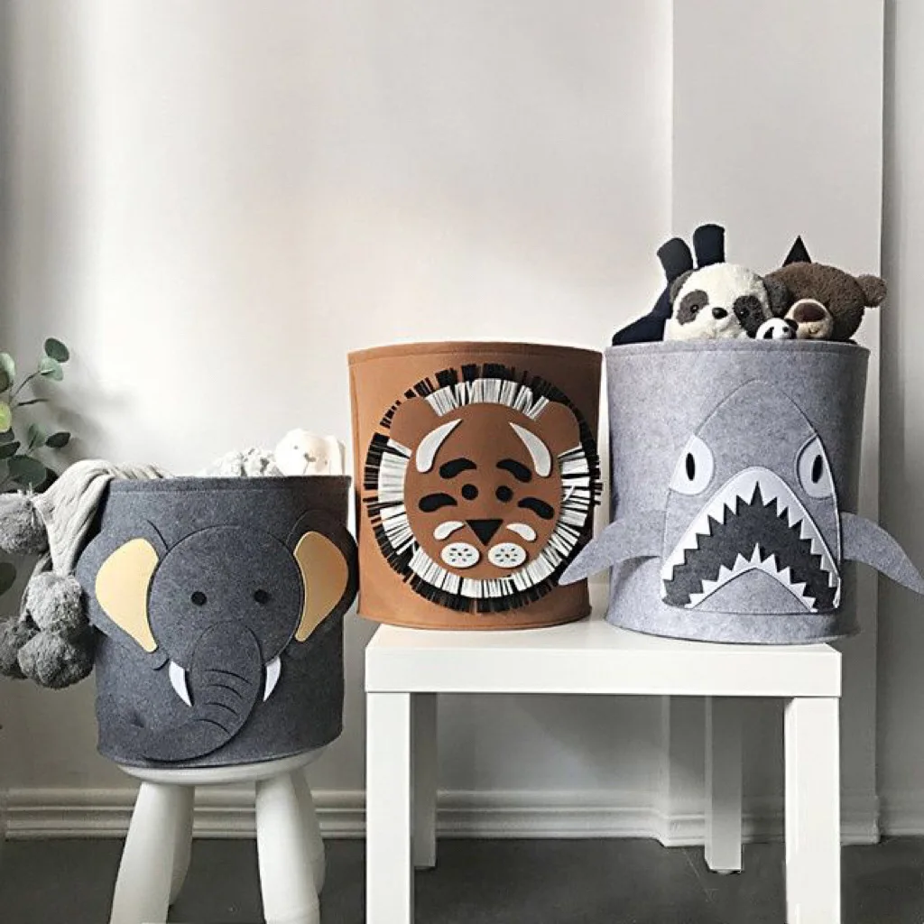 Cesta de almacenamiento de din - Baby Nursery Uniform reseña y precio