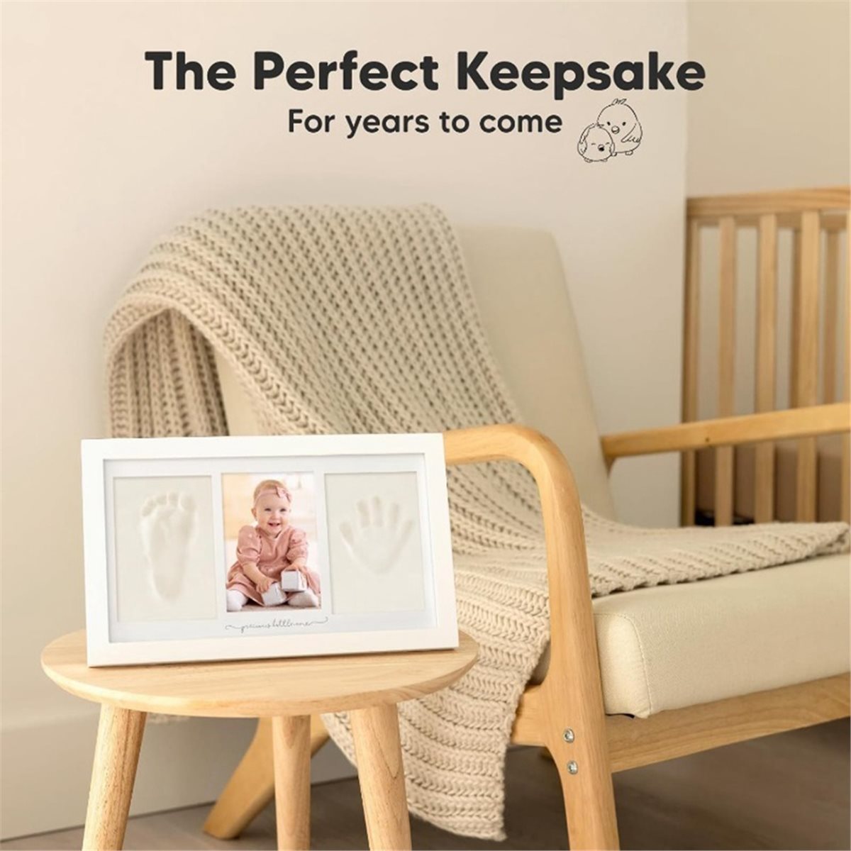 Kit de Recuerdo de Huellas de  - Baby Nursery Essentials reseña y precio