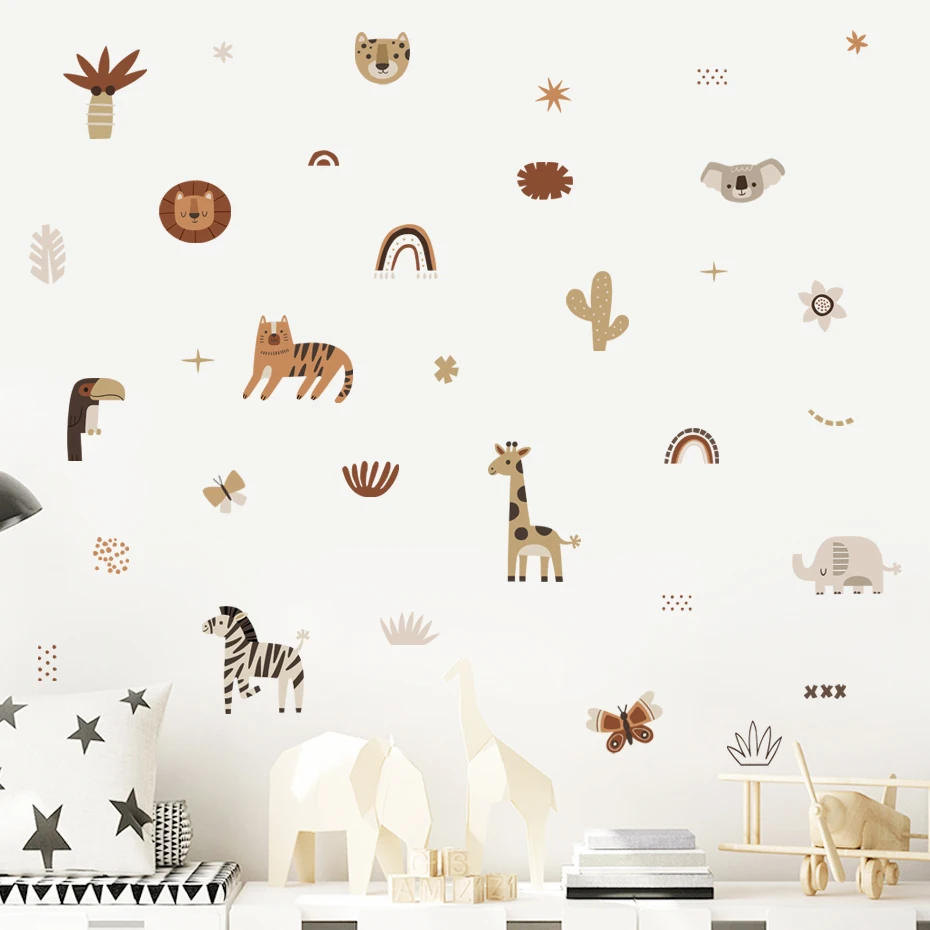 Dibujos animados de África, an - Baby Nursery Labels reseña y precio