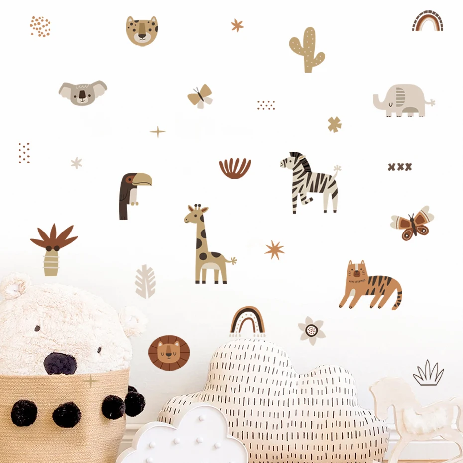 Dibujos animados de África, an - Baby Nursery Labels reseña y precio