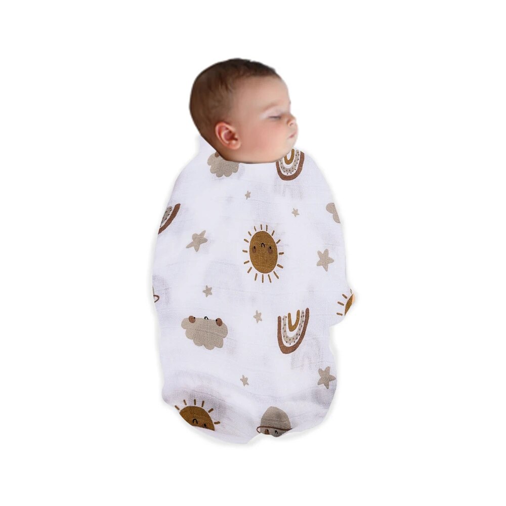 Manta envolvente de muselina d - Baby Nursery Essentials reseña y precio