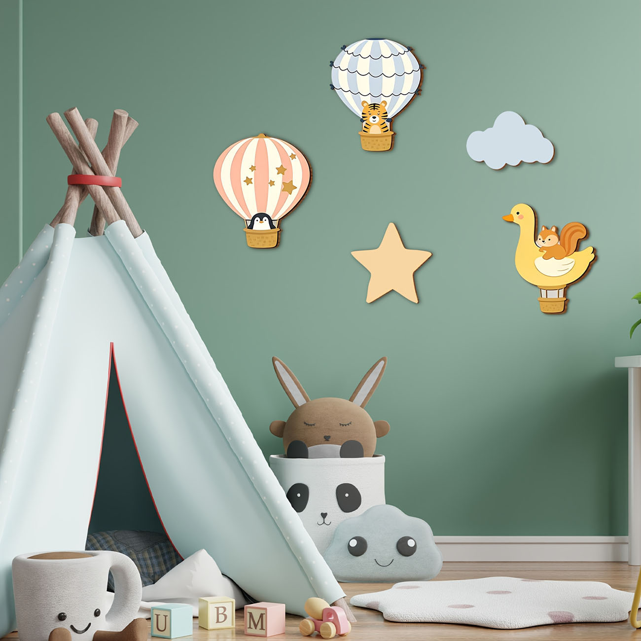 5 pegatinas de madera para par - Baby Nursery Labels reseña y precio