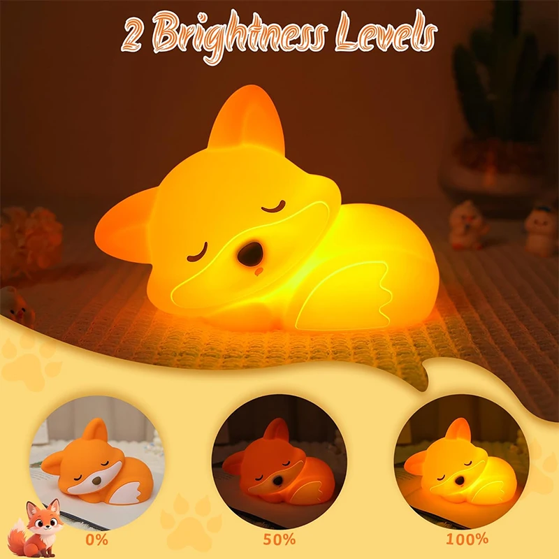 1 Lámpara Nocturna de Silicona - Baby Nursery Table Lamp reseña y precio