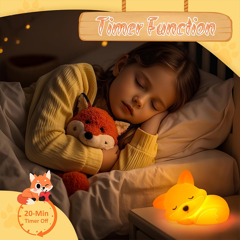 1 Lámpara Nocturna de Silicona - Baby Nursery Table Lamp reseña y precio