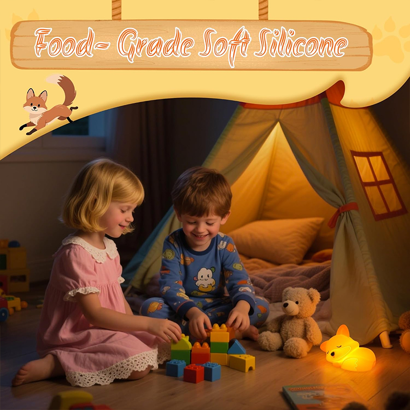 1 Lámpara Nocturna de Silicona - Baby Nursery Table Lamp reseña y precio